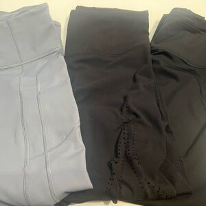 Athleta leggings 3 pairs (size M)